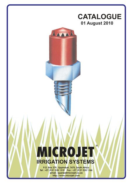 Microjet Brochure - Incledon