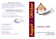 August - Oktober 09.pdf - Evangelische Jugendhilfe Schweicheln