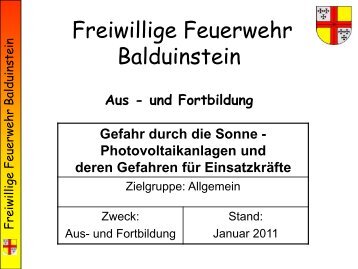 Download - Freiwillige Feuerwehr Balduinstein