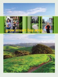 Download the Grow Smart Bay Area report - Greenbelt Alliance