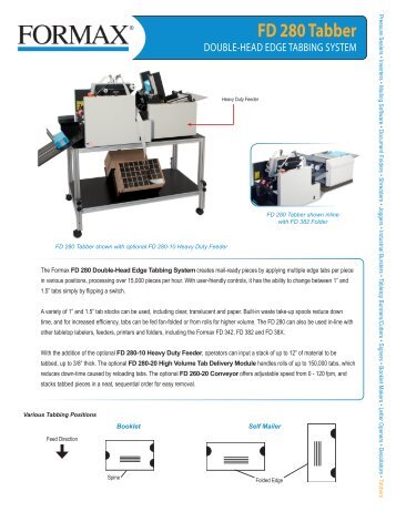 FD 280 Tabber - Formax