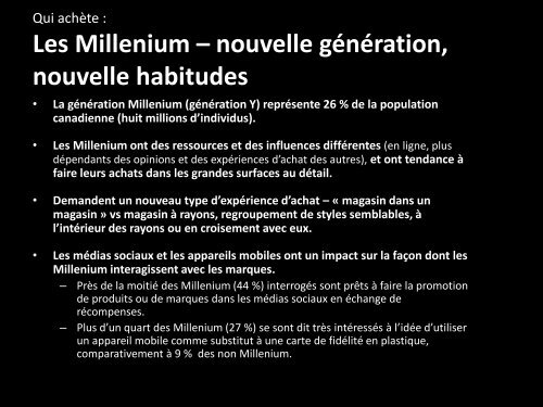 L'ÉVOLUTION DES COMPORTEMENTS D'ACHAT - Centre ...