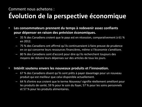 L'ÉVOLUTION DES COMPORTEMENTS D'ACHAT - Centre ...