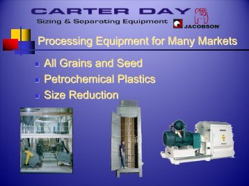 Carter Day Agribusiness What's New in 2010