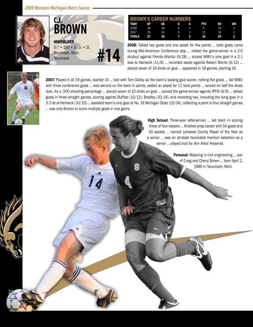 WMU Soccer - Home Page Content Goes Here