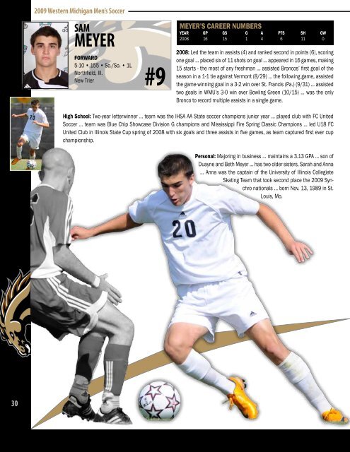 WMU Soccer - Home Page Content Goes Here