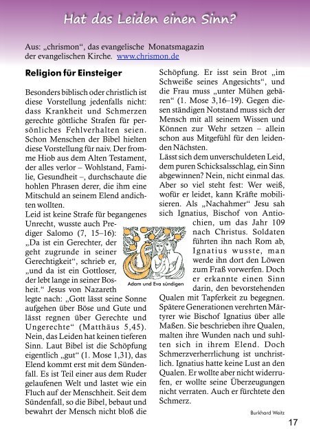 Evangelisch im Parkfeld