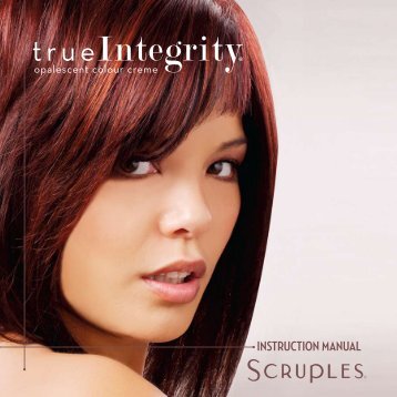 InStRUCtIOn MAnUAL - Scruples Hair Care Products