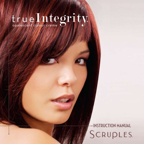 InStRUCtIOn MAnUAL - Scruples Hair Care Products