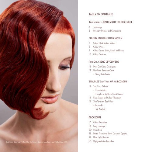 InStRUCtIOn MAnUAL - Scruples Hair Care Products