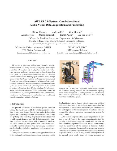 Download in pdf format - Computer Vision Lab - ETH Zürich