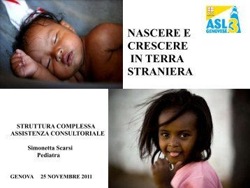 Simonetta Scarsi - ASL n.3 Genovese