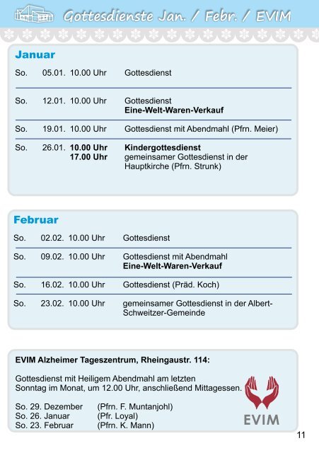 Evangelisch im Parkfeld