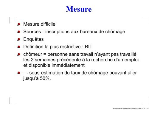 Problèmes économiques contemporains - Michel Beine