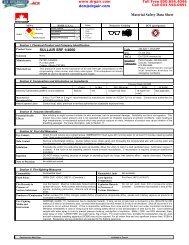 Material Safety Data Sheet SULLAIR SRF 1/4000 - D.R. Guilbeault ...