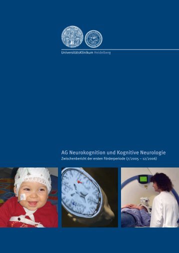 AG Neurokognition und Kognitive Neurologie - UniversitÃ¤tsKlinikum ...