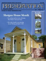 Shotgun House Month - Preservation Resource Center