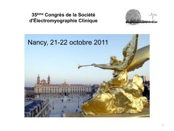 PES du Nerf Trijumeau - SociÃ©tÃ© d'Electromyographie Clinique