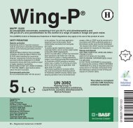 Wing-PÂ® - agriCentre UK - BASF