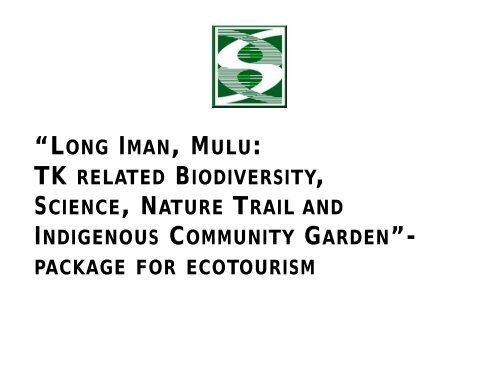 Sarawak Biodiversity Centre - NRE
