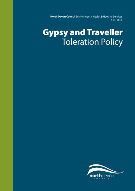 Gypsy and Traveller Toleration Policy - North Devon District Council