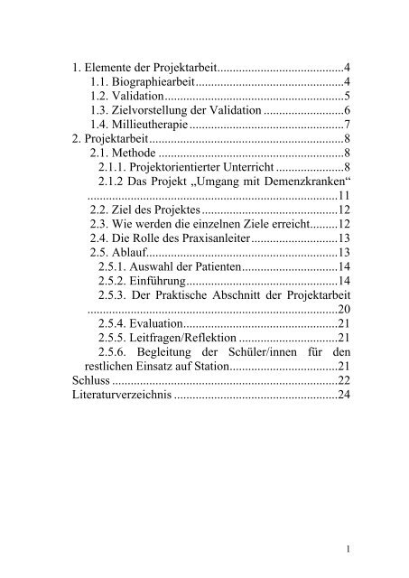 Facharbeit Im Pdf Format Nahrungsverweigerung Bei