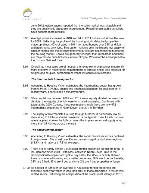 Strategic Housing Market Assessment - North Devon District Council