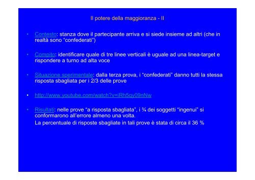 Psicologia sociale dei gruppi - Scienze della Formazione