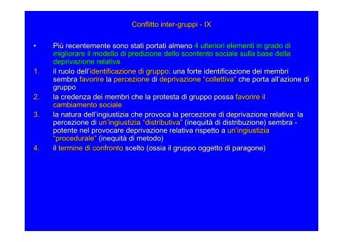 Psicologia sociale dei gruppi - Scienze della Formazione