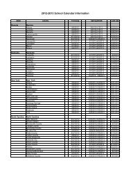 2012-2013 School Calendar Information Final - Myrtle Beach Area ...