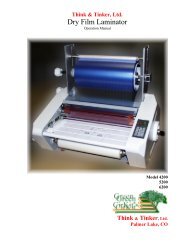 Heat Shoe Type Roll Laminator