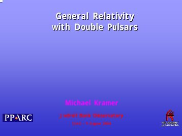 The double pulsar - SLAC