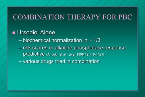 URSODIOL FOR PRIMARY BILIARY CIRRHOSIS - AASLD