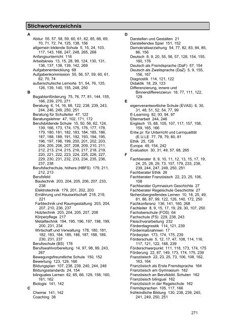 Veranstaltungskatalog 2011 - Thüringer Schulportal