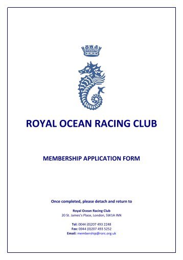 here - Royal Ocean Racing Club