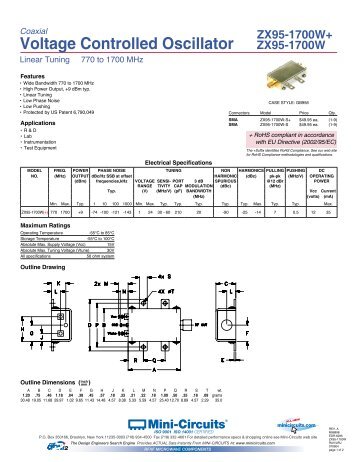 ZX95-1700W - Mini-Circuits