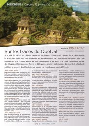 Sur les traces du Quetzal - Verdié Voyages
