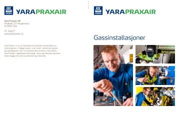 Gassinstallasjoner - Yara Praxair