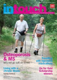 Osteoporosis & MS - MS Australia