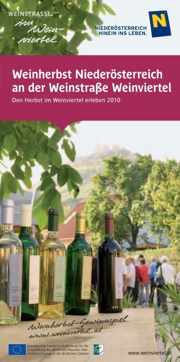 Weinherbst NiederÃƒÂ¶sterreich an der WeinstraÃƒÂŸe Weinviertel