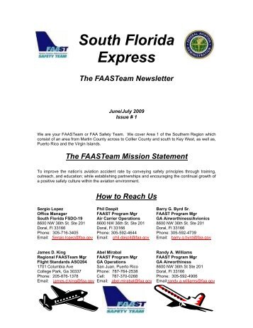 South Florida Express - FAASafety.gov