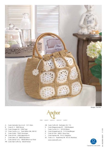 Download your free Anchor crochet bag pattern - Coats Crafts UK