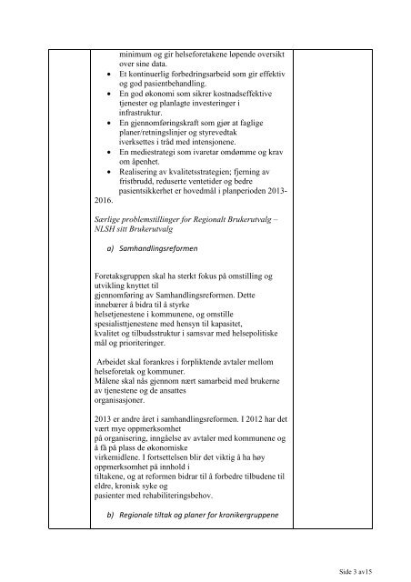 Styresak 75-2012 Referatsaker til styret - Nordlandssykehuset