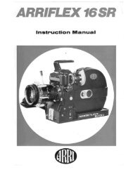 ARRIFLEX 16 SR - bioskop