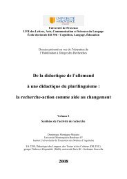 Texte de la synthÃ¨se de l'habilitation de Dominique Macaire - Acedle