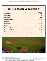 103 - Infield Grooming Equipment - Beam Clay