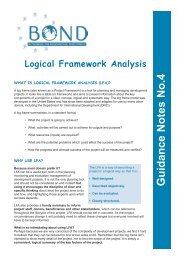Logical Framework Analysis