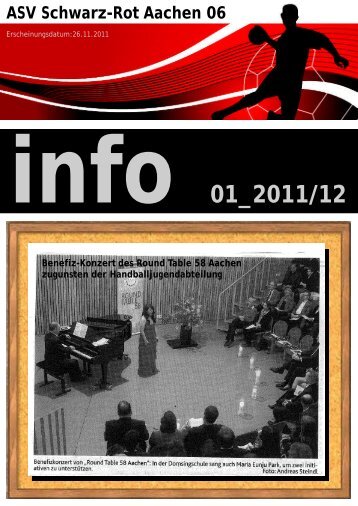 Infoheft 01_2011/2012 - Schwarz-Rot