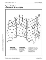 Envelope 2000 D-RV System - Citadel Architectural Products