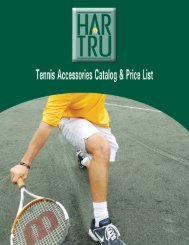 Tennis Courts: Har-Tru Accessories - Beam Clay
